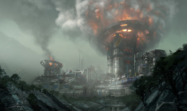 Обои картинки фото видео игры, titanfall 2, пейзаж