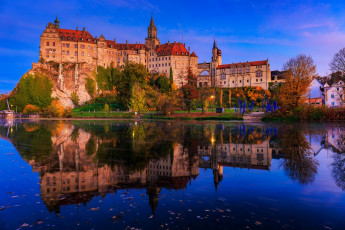 Картинка schloss+sigmaringen города замки+германии простор