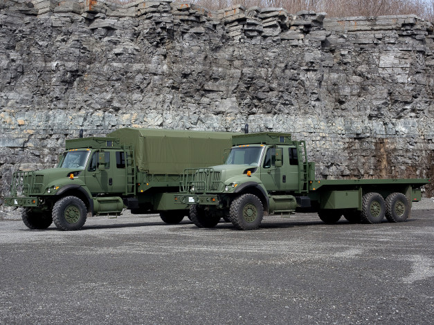 Обои картинки фото international 7000-mv 2005, техника, военная техника