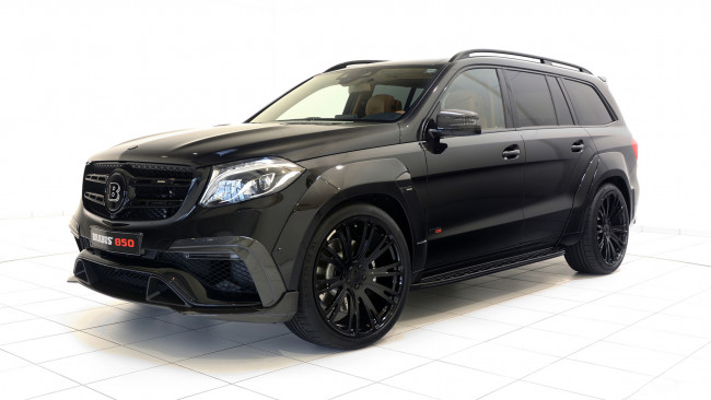 Обои картинки фото brabus 850 xl widestar based on widebody mercedes-benz gls-63 4matic 2017, автомобили, brabus, 2017, 4matic, widebody, based, widestar, xl, 850, gls-63, mercedes-benz