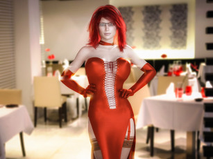 Картинка 3д+графика люди+ people фон взгляд девушка