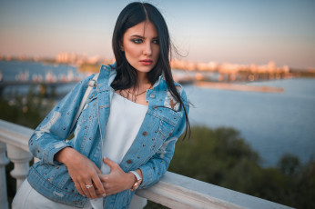 Картинка девушка девушки -unsort+ брюнетки темноволосые модель