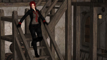 Картинка 3д+графика люди+ people фон взгляд девушка