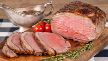 обоя еда, мясные блюда, буженина, мясо