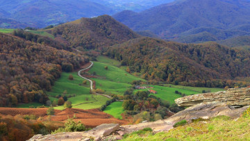 Картинка природа пейзажи горы леса