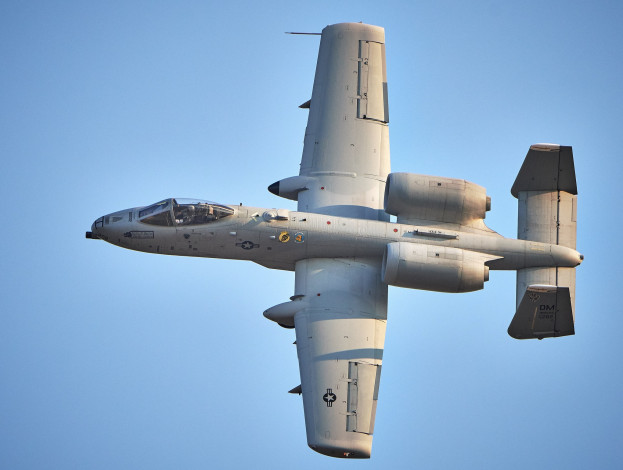 Обои картинки фото a-10c thunderbolt ii, авиация, боевые самолёты, ввс