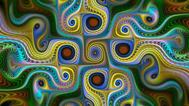 Обои картинки фото 3д графика, фракталы , fractal, цвет, фон, узор