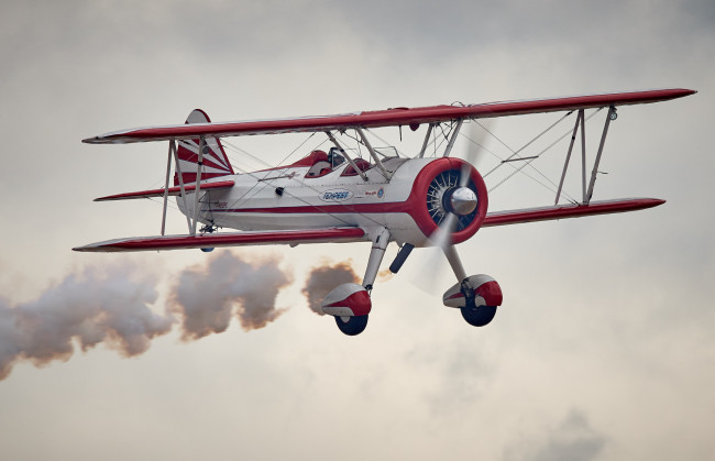 Обои картинки фото авиация, лёгкие одномоторные самолёты, биплан