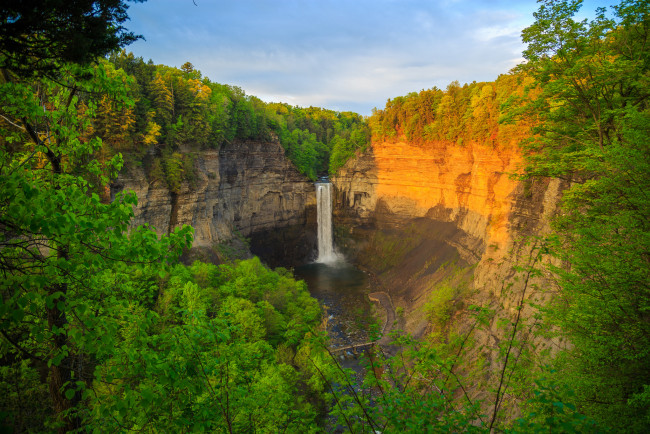 Обои картинки фото природа, водопады, простор