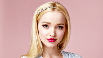 обоя девушки, dove cameron, лицо, блондинка, ободок