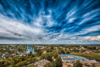 Картинка города -+православные+церкви +монастыри церковь архангела михаила город торжок храм во имя благовещения пресвятой богородицы тверская епархия россия