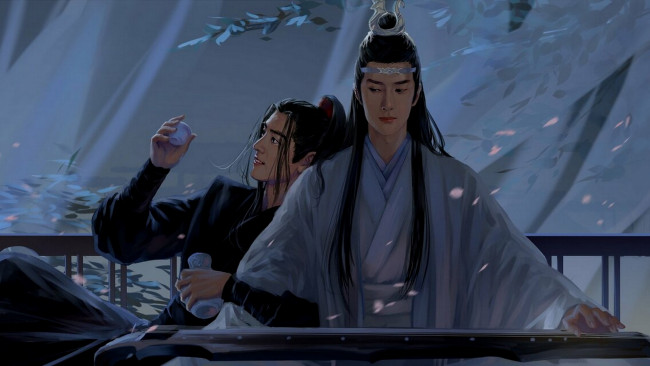 Обои картинки фото рисованное, кино,  мультфильмы, the, untamed, неукротимый, повелитель, чэньцин, мосян, тунсю, mo, dao, zu, shi, магистр, дьявольского, культа