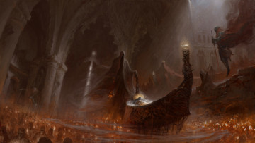 Картинка фэнтези нежить жнец