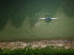обоя спорт, водный спорт, река