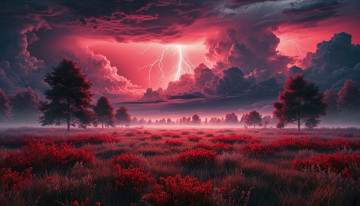 обоя 3д графика, природа , nature, пейзаж