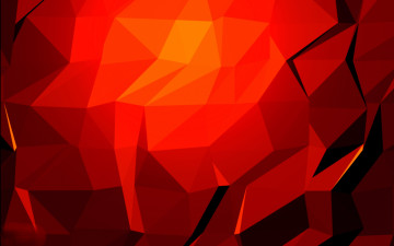 обоя 3д графика, абстракция , abstract, красный, грани