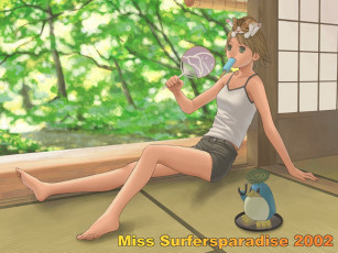 Картинка аниме miss surfersparadise