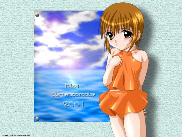 Обои картинки фото аниме, miss, surfersparadise