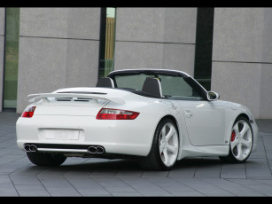 Картинка 2007 techart cabriolet based on porsche carrera 4s автомобили