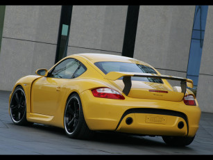 Картинка 2007 techart widebody based on porsche cayman автомобили