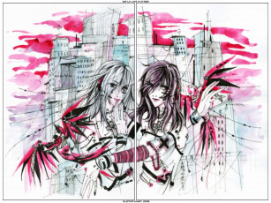 Картинка аниме angels demons