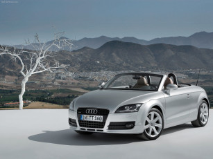 Картинка audi tt roadster 2007 автомобили