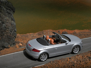 Картинка audi tt roadster 2007 автомобили