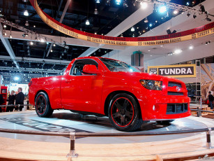 Картинка toyota tundra street автомобили