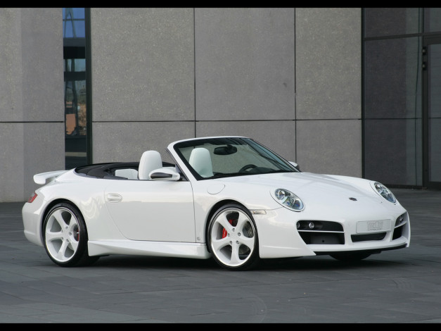 Обои картинки фото 2007, techart, cabriolet, based, on, porsche, carrera, 4s, автомобили
