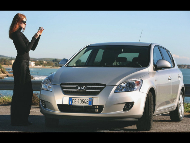 Обои картинки фото автомобили, kia