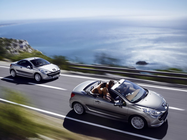 Обои картинки фото автомобили, peugeot