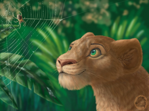 Обои картинки фото мультфильмы, the, lion, king, ii, simba`s, pride