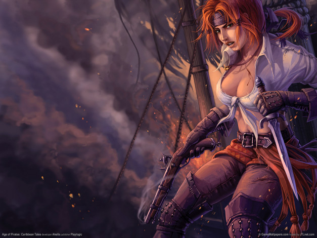 Обои картинки фото видео, игры, корсары, age, of, pirates, caribbean, tales