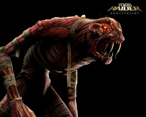 Картинка видео игры lara croft tomb raider anniversary