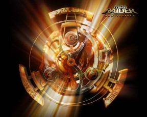 Картинка видео игры lara croft tomb raider anniversary