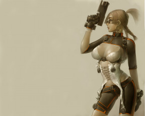 Картинка аниме weapon blood technology