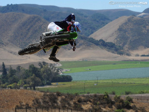 Картинка 2010 kawasaki kx250f спорт мотокросс