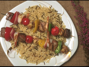 Картинка еда шашлык барбекю