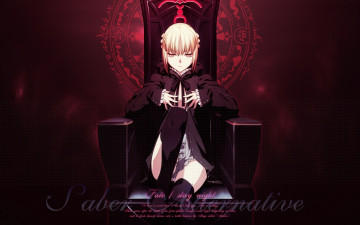 Картинка аниме fate stay night