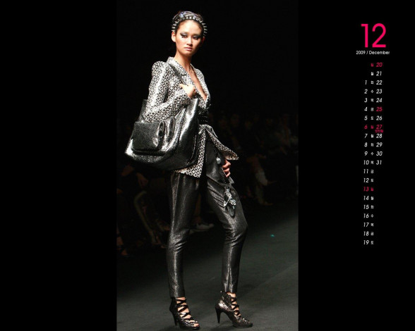 Обои картинки фото календари, девушки