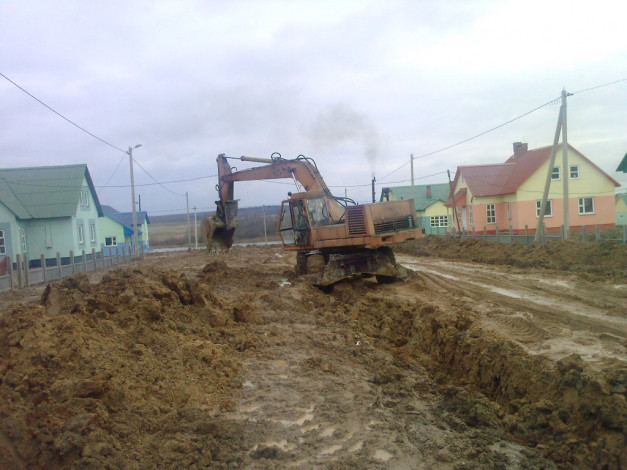 Обои картинки фото техника, экскаваторы