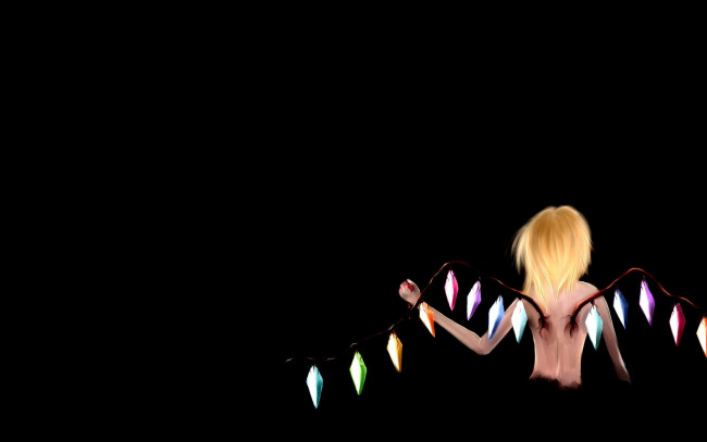 Обои картинки фото аниме, touhou