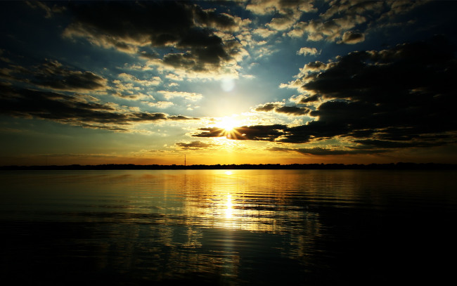 Обои картинки фото природа, восходы, закаты