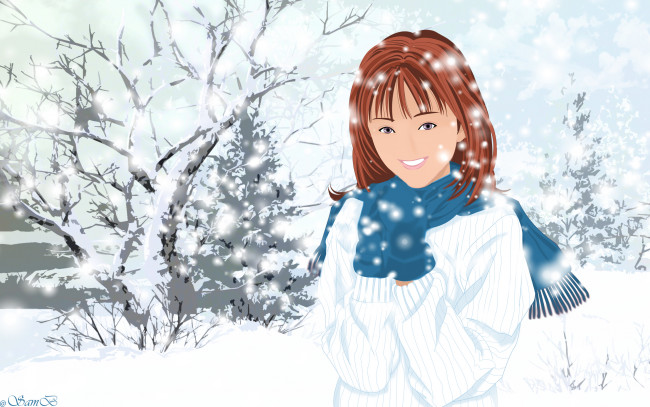 Обои картинки фото aizu, векторная, графика