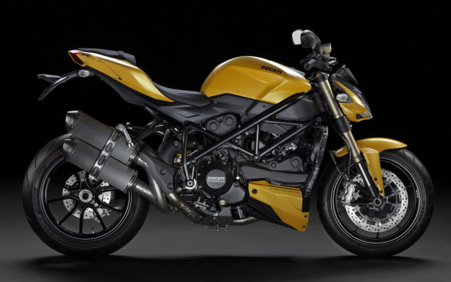 Обои картинки фото ducati, streetfighter, 848, 2012, мотоциклы