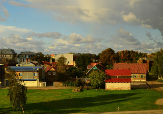 Картинка латвия лиепая города пейзажи улицы дома