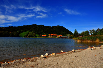 Картинка германия мисбах природа реки озера река