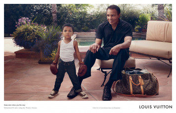 Картинка бренды louis vuitton боксер сумка мальчик мохаммед али