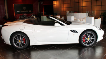 Картинка ferrari california автомобили выставки уличные фото автомобиль стиль мощь скорость