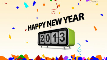 Картинка праздничные 3д графика новый год holidays merry christmas new year